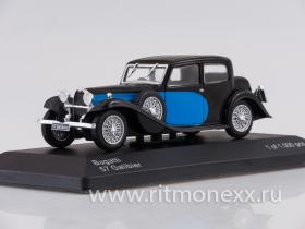 Bugatti 57 Galibier, blue/black, 1934