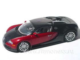 Bugatti EB 16.4 Veyron PRODUCTION CAR (BLACK / RED) 2005