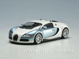 Bugatti EB 16.4 Veyron PRODUCTION CAR (PEARL/ICE BLUE) 2005