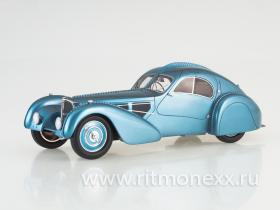 Bugatti T57 SC Atlantic, metallic-light blue, RHD