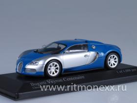 Bugatti Veyron EDITION CENTENAIRE - CHROME/BLUE 2009