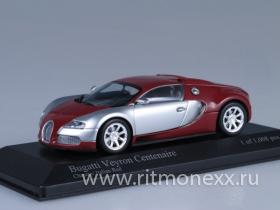 Bugatti Veyron EDITION CENTENAIRE - CHROME/RED 2009