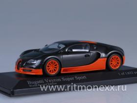 Bugatti Veyron Super Sport - CARBON/ORANGE - WORLD RECORD CAR 2010