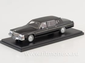 Cadillac Fleetwood formal Limousine , black/matt-black