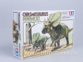Chasmosaurus Diorama set