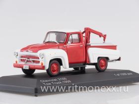 Chevrolet 3100 Tow Truck, red/white, 1956