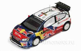 Citroen C4 WRC №1 «Red Bull» Winner Rally Cyprus (S.Loeb - D.Elena) / new decoration