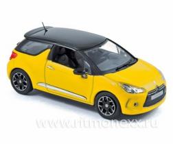CITROEN DS3 2010 Yellow with black roof