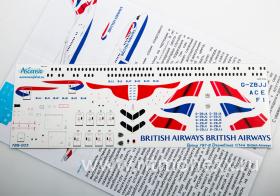 Декаль для самолета Boeing 787-8 British Airways