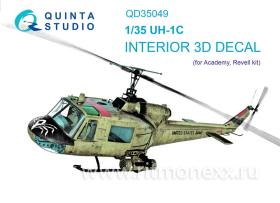 Декаль интерьера кабины UH-1C (Academy)