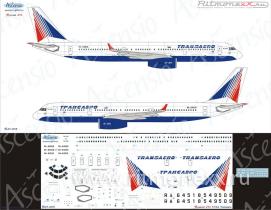 Декаль на  Tu-214 Туполев Трансаэро