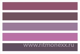 Декаль полноцветная обратная,цветовое поле (оттенки фиолетового, ТИП 2), А5