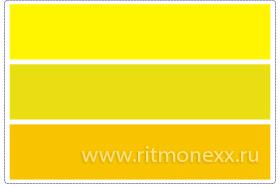 Декаль полноцветная обратная,цветовое поле (оттенки желтого), А5