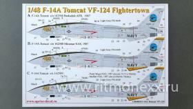 Декали для F-14A Tomcat VF-124