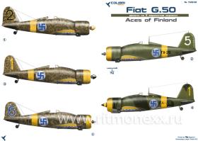 Декали Fiat G.50 Aces of Finland