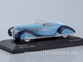 Delahaye 165 V12, light blue/dark blue, RHD 1938