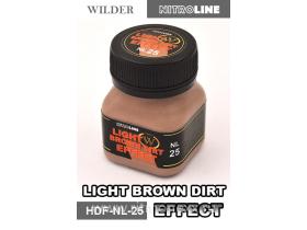 Эффект коричневая грязь светлая