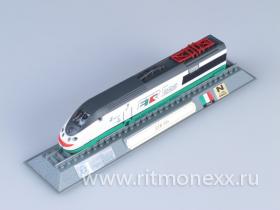 ETR 500 high-speed train Italy 1995