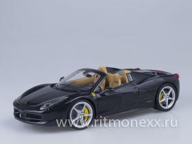 Ferrari 458 Spider (nero stellato)