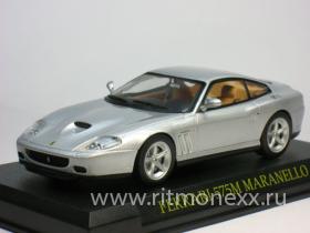 Ferrari 575M Maranello, silver, Coupe