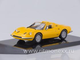 Ferrari Dino 246 GTS, yellow, sans Vitrine