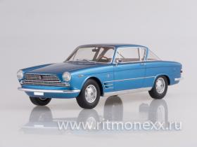 Fiat 2300 S Coupe , metallic-blue, 1961, ohne Vitrine
