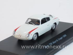 Fiat 750 Abarth Coupe 1956, red/white