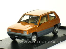Fiat Panda 30 (1980) (горчичный)(коричневый)