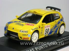 Fiat Punto S1600, No.58, Rallye de Monte-Carlo 2003