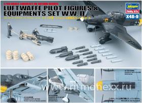 Фигурки Luftwaffe Pilot Figures & Equipment Set WWII