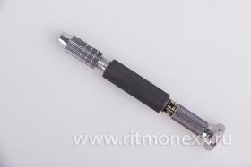 Fine Pin Vise D - ручка-зажим для сверел диаметром от 0,1-3,2мм с резиновой накладкой.