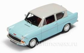 FORD ANGLIA  2 TONES 1962 Blue and White