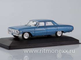 Ford Galaxie Custom 500 4-Door Sedan, metallic-light blue 1964