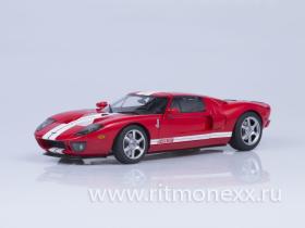 Ford GT, 2004 (red with white stripe)