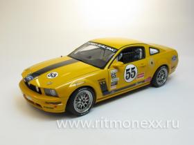 Ford Mustang FR 500C No.55, Grand-Am Cup 2005 yellow