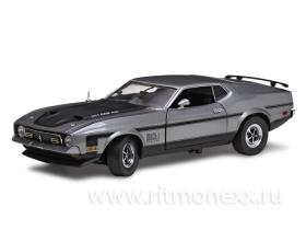FORD MUSTANG MACH I, Silver 1971