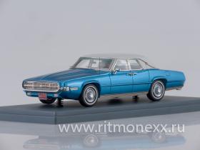 Ford Thunderbird Landau, metallic-blau/matt-weiss 1969