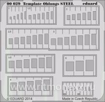 Фототравление для Template oblongs STEEL