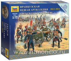 Французская пешая артиллерия 1812-1814