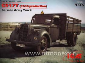 G917T (производства 1939 г.) Германский армейский грузовой автомобиль