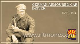 German armoured car driver