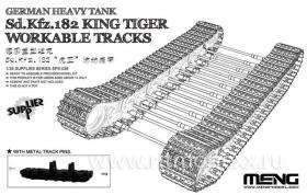 German Heavy Tank Sd.Kfz.182 "King Tiger" Workable Tracks Meng