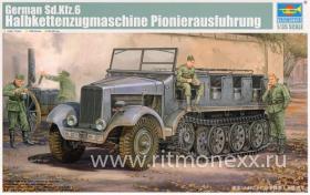 German Sd.Kfz.6 Halbkettenzugmaschine Pionierausfuhrung