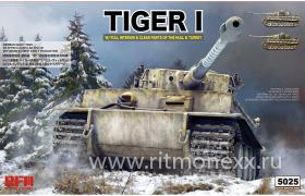 German Tiger I Early Production Wittmann's Tiger No. 504 w/ full interior