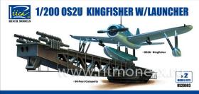Гидроплан OS2U-3 Kingfisher с катапультой