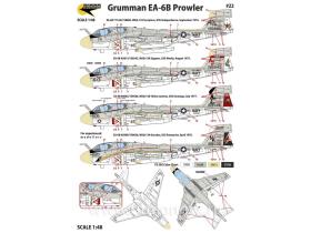 Grumman EA-6B Prowler. 4 Markings.