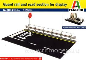 Guard Rail and Road Section for Display