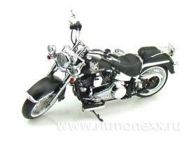 Harley-Davidson FLSTN Softail Deluxe, Black Denim Base CHANCE Color Shop 2010