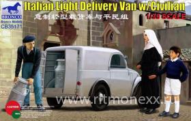 Italian Light Delivery Van w/Civilian