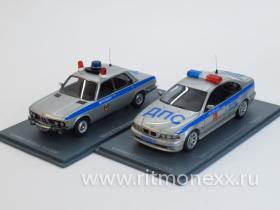Комплект: BMW 2500 E3 + BMW 525i милиция г. Москва